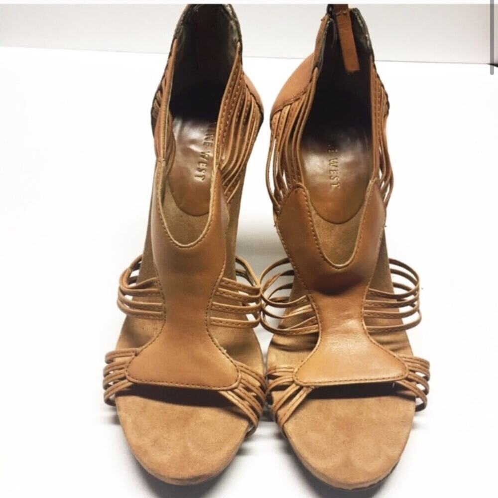Nine West Sophia Heeled Sandals sz 7.5 - Picture 2 of 8